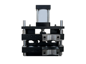 Pneumatic open-close center frame