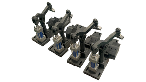 Connecting rod type center frame